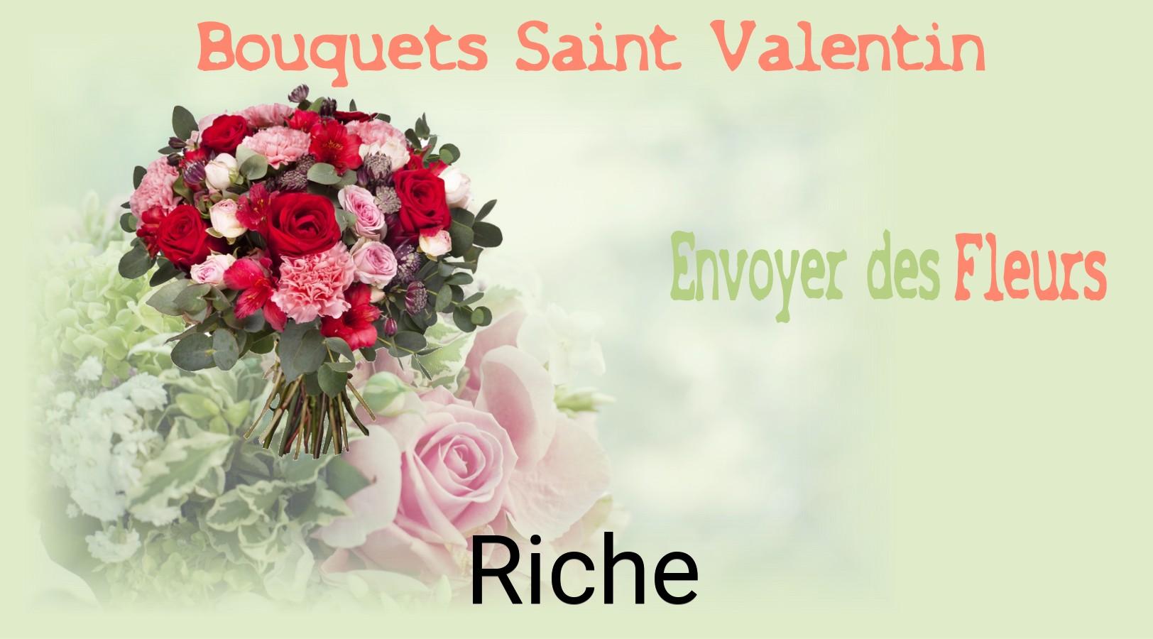 Roses de Saint-Valentin livrées à Riche